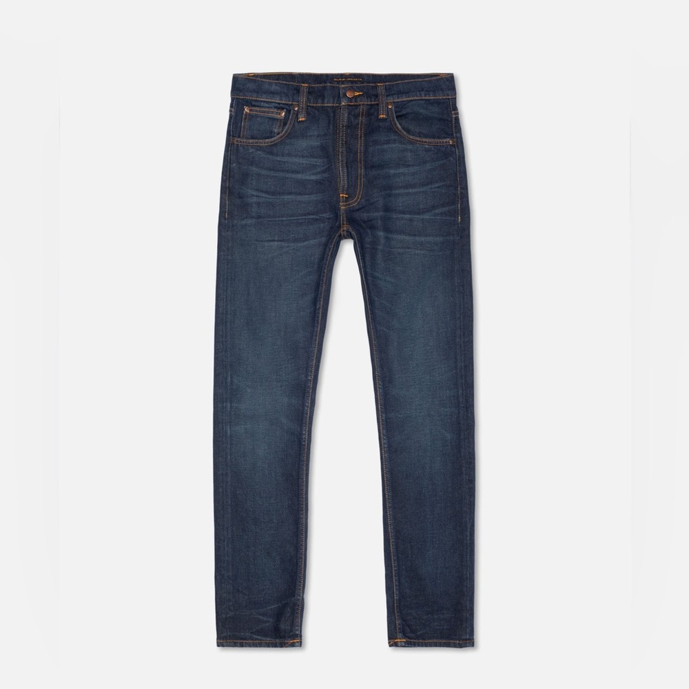 Nudi Jeans- Mens Lean Dean Blue Night 32x32